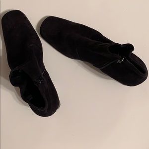 Franco Sarto Suede Ankle Boots